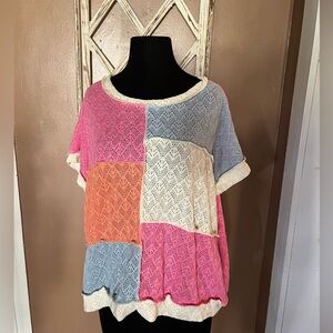 Lovely melody knit sweater top
